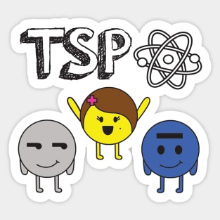 The Subatomic Particles Sticker